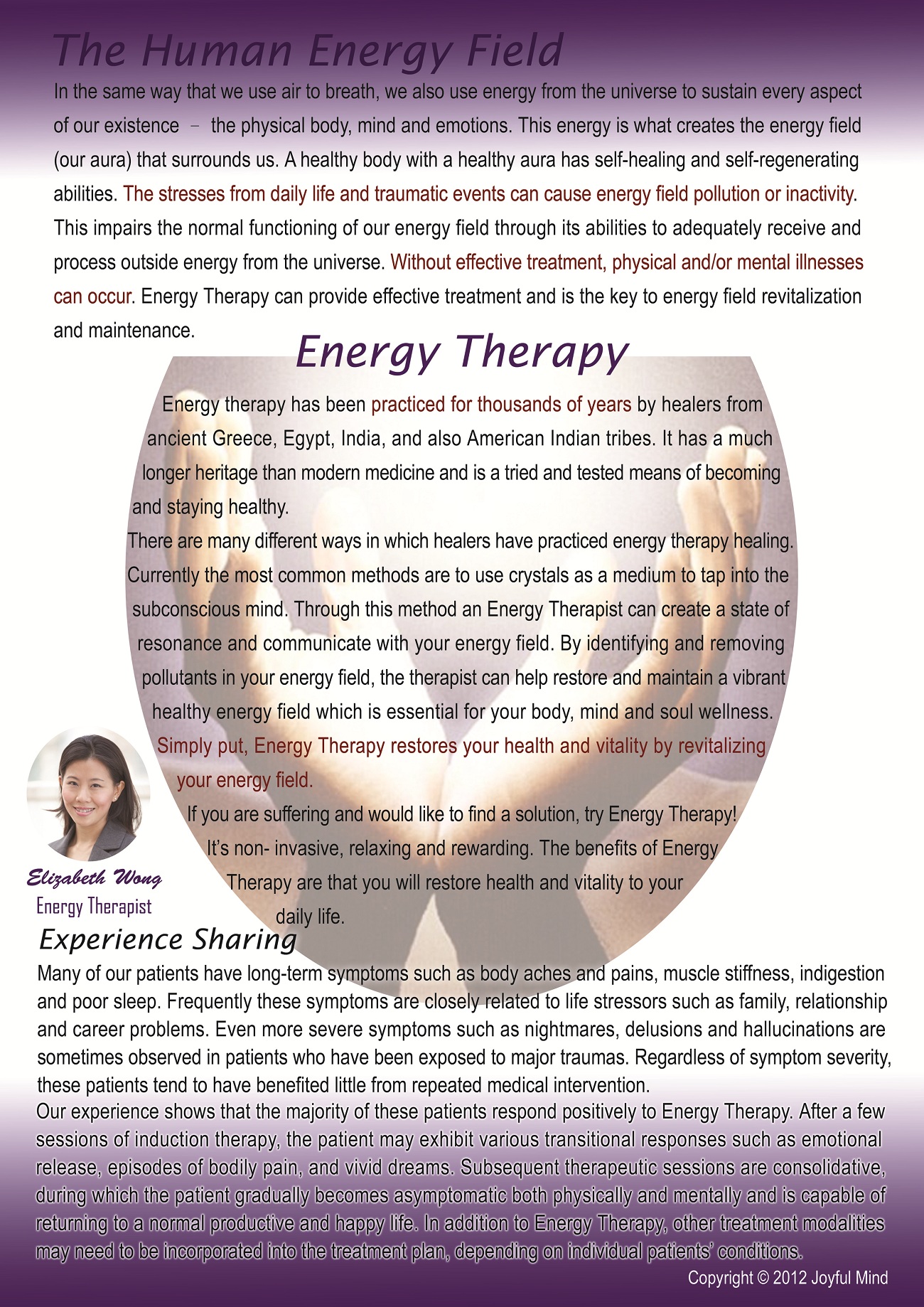 Energy Therapy Eng 2s